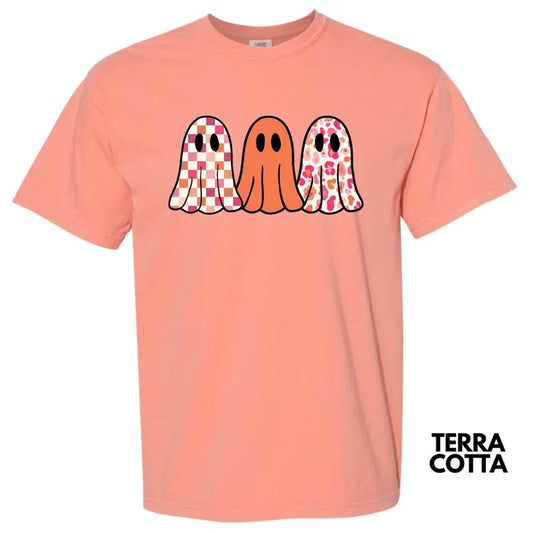 Trio Trendy Ghosts Comfort Colors T-Shirt 'NLB' Hoodie, Sweatshirt | WearSparks.com