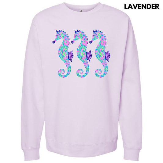 Triple Seahorse Sweatshirt 'NLB' T-Shirts, Hoodie | WearSparks.com