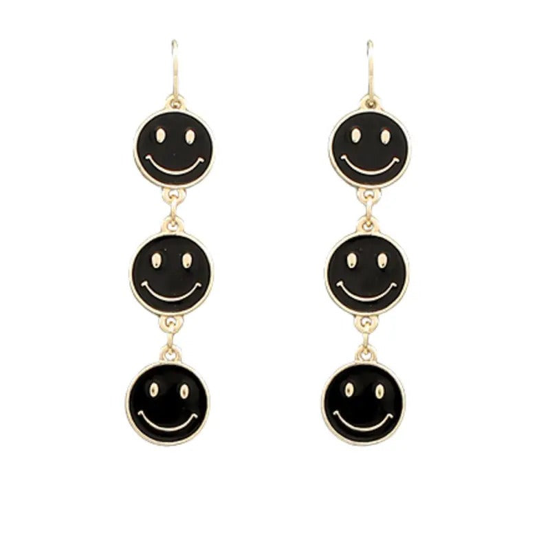 Triple Smiles Drop Earrings T-Shirts, Hoodie, Sweatshirt | WearSparks.com
