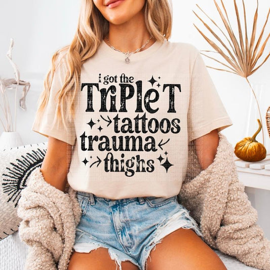 Triplet DTF Transfers - THIS IS NOT A SHIRT Hoodie, Sweatshirt | WearSparks.com