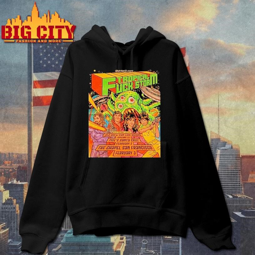 Tropical Fuck Storm The Chapel Feb 3 2026 Shirt