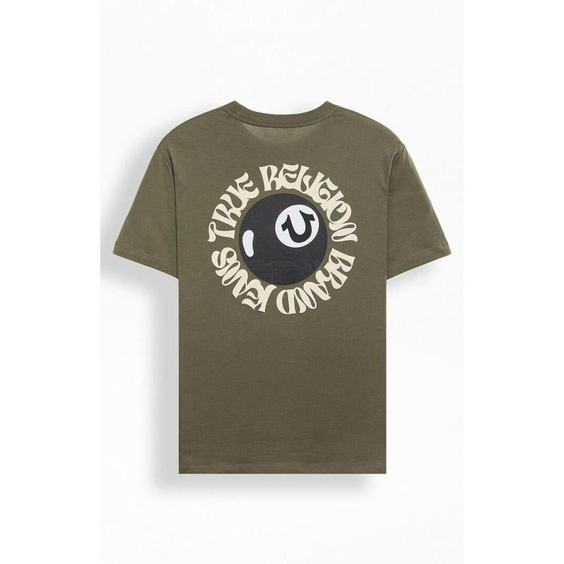 True Religion Men's Billiards Puff T-Shirt - Multicolor Hoodie, Sweatshirt | WearSparks.com