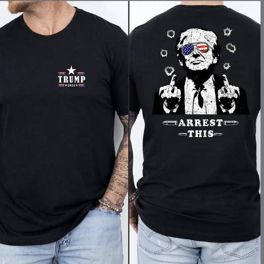 Trummp Arrest This T-shirt, I Stand with Trummp Shirt, Praying for Presiident Trummp Shirt, Bloodied Trummp Fist Pumps,...