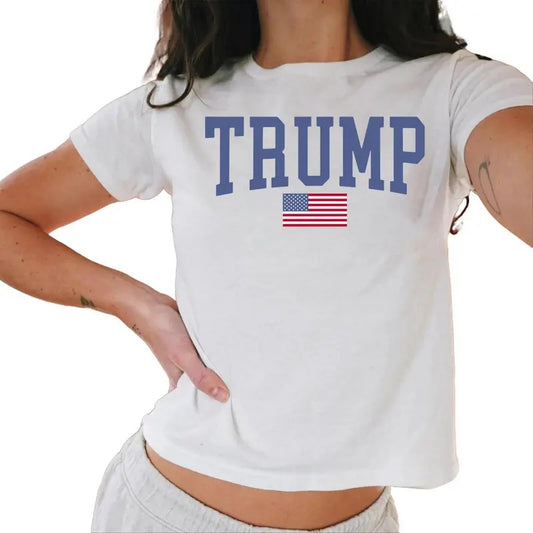 Trump 47 Baby Tee, Trump Train Baby Tee, Us Election 2024 Gift, 47Th President Baby Tee, Outlaw And Hillbilly Casual...