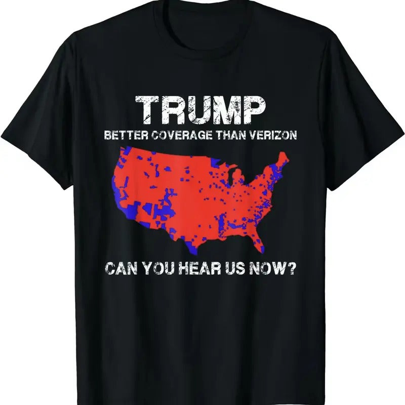 Trump Better Coverage Than Verizon T-shirt Trump Merry Christmas Sweatshirt Trump 2024 MAGA Shirt, Trump 45 47 Sweatshirt...