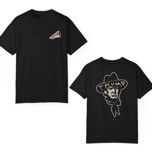 Trump Cowboy T-Shirt, Western Donald Trump Shirt, Cowboy Trump Shirt, MAGA T-Shirt, Election 2024 Shirt, Funny...