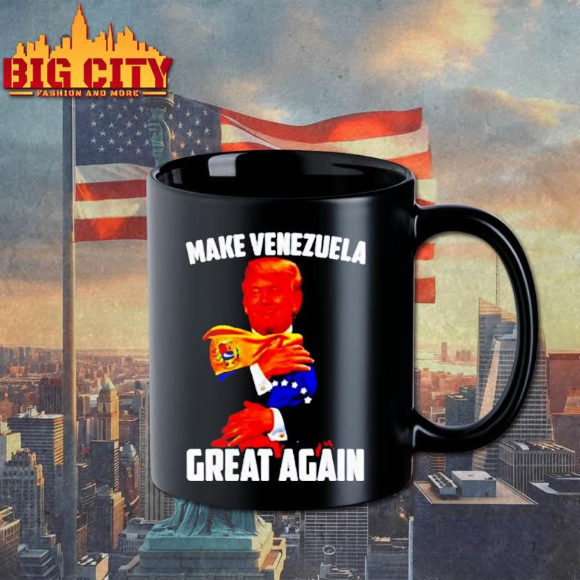 Trump Make Venezuela Great Again Venezuela Flag Caricature Shirt
