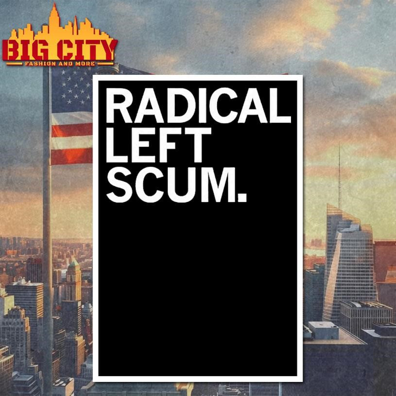 Trump Merry Christmas To All Radical Left Scum Shirt