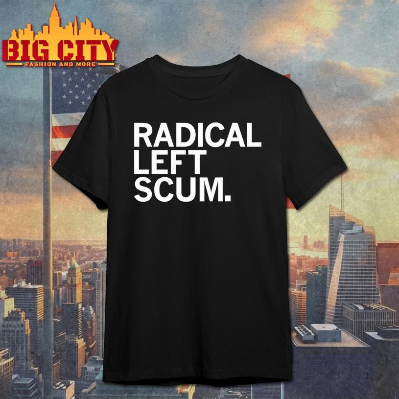 Trump Merry Christmas To All Radical Left Scum Shirt