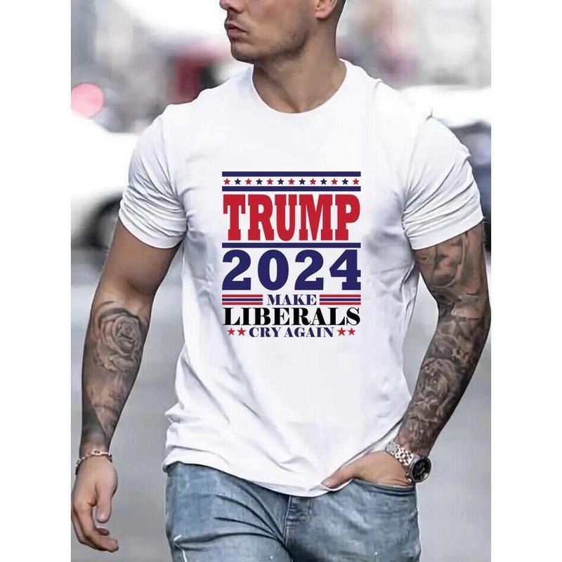 Trump T-shirt Slogan Printed Shirt 2024 Shot Never Surrender Donald Trump Tee's Made in USA Hoodie, Sweatshirt