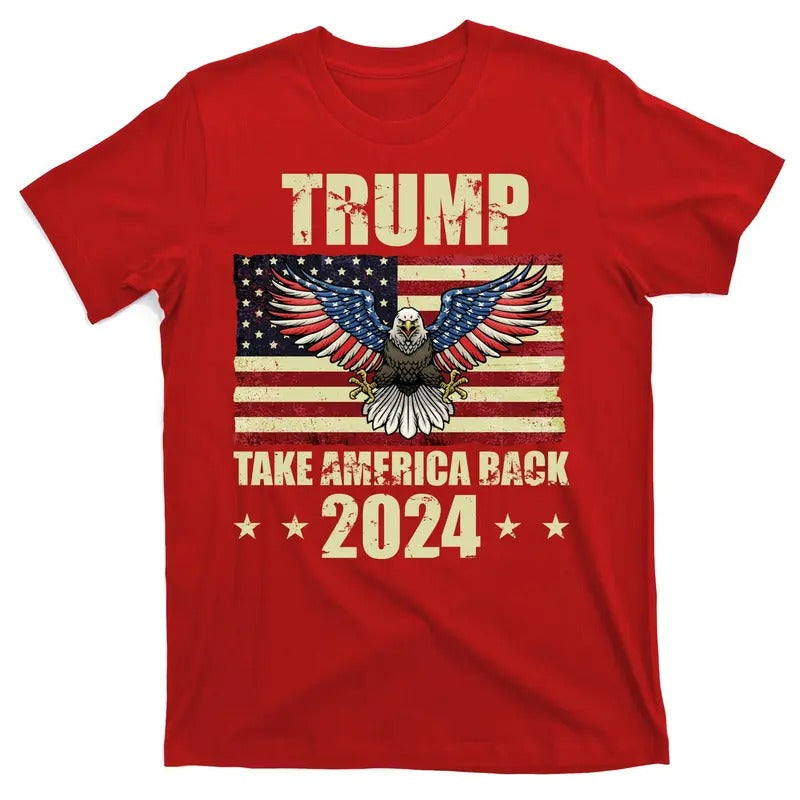 Trump Take America Back 2024 T-Shirt Menswear Top Hoodie, Sweatshirt | WearSparks.com