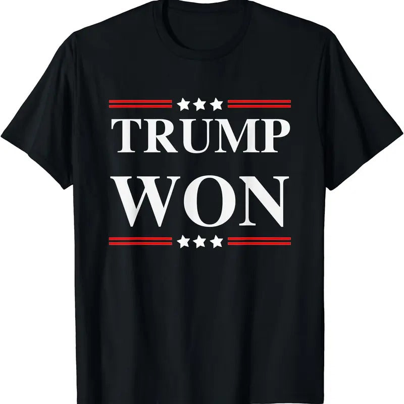 Trump Won 2020 Election T-Shirt Hoodie, Sweatshirt | WearSparks.com