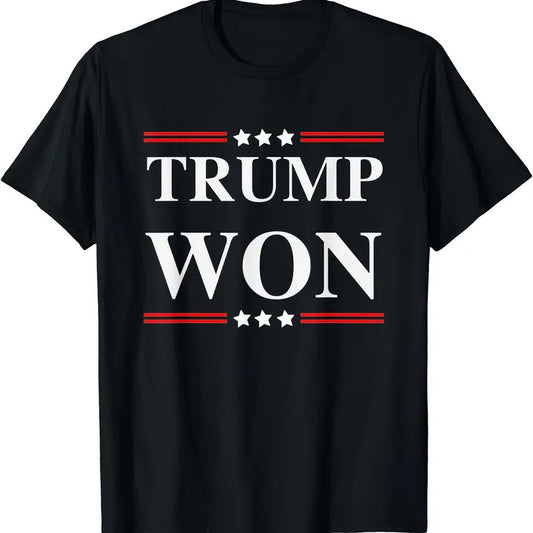 Trump Won 2020 Election T-Shirt Hoodie, Sweatshirt | WearSparks.com