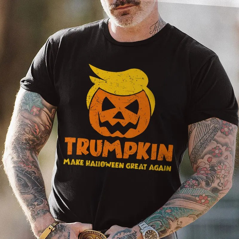 Trumpkin Make Halloween Great Again Shirt Funny Trump Political T-Shirt Halloween Ideas Hoodie, Sweatshirt | WearSparks.com