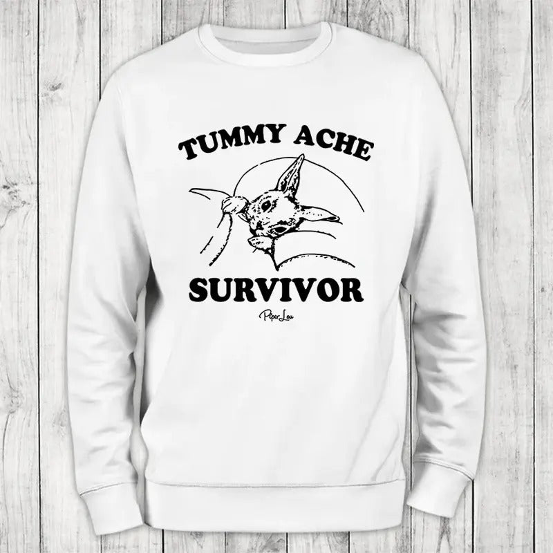 Tummy Ache Survivor Sweatshirt T-Shirts, Hoodie | WearSparks.com