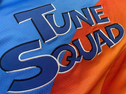 Tune Squad #6 James James Tune Squad 2 6# Blue Embroidered Style 1