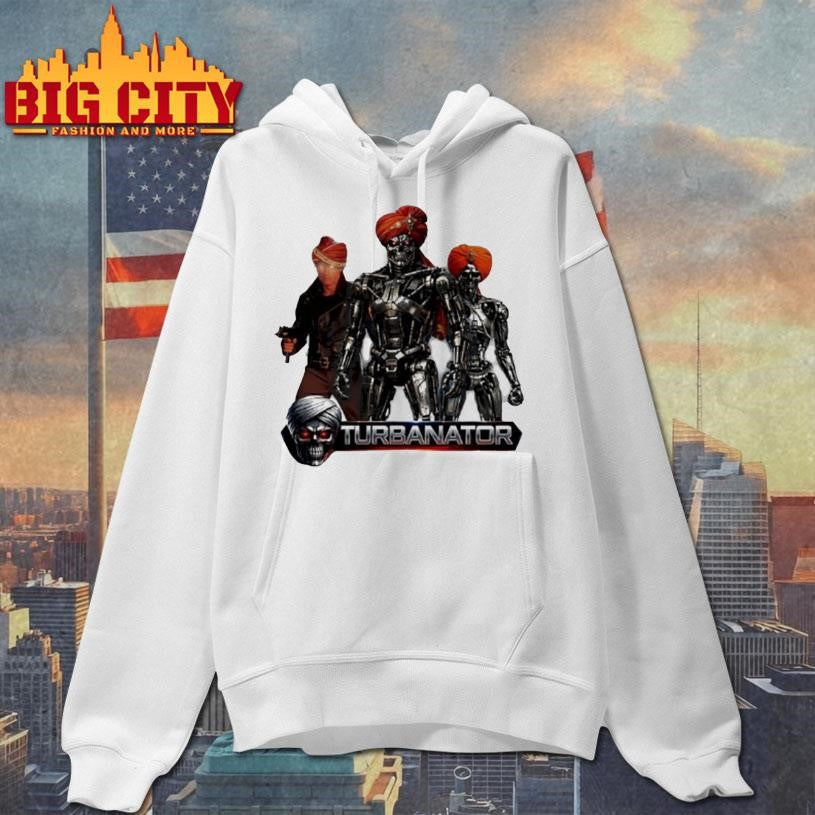 Turbanator Terminator Ghost Rider India Shirt