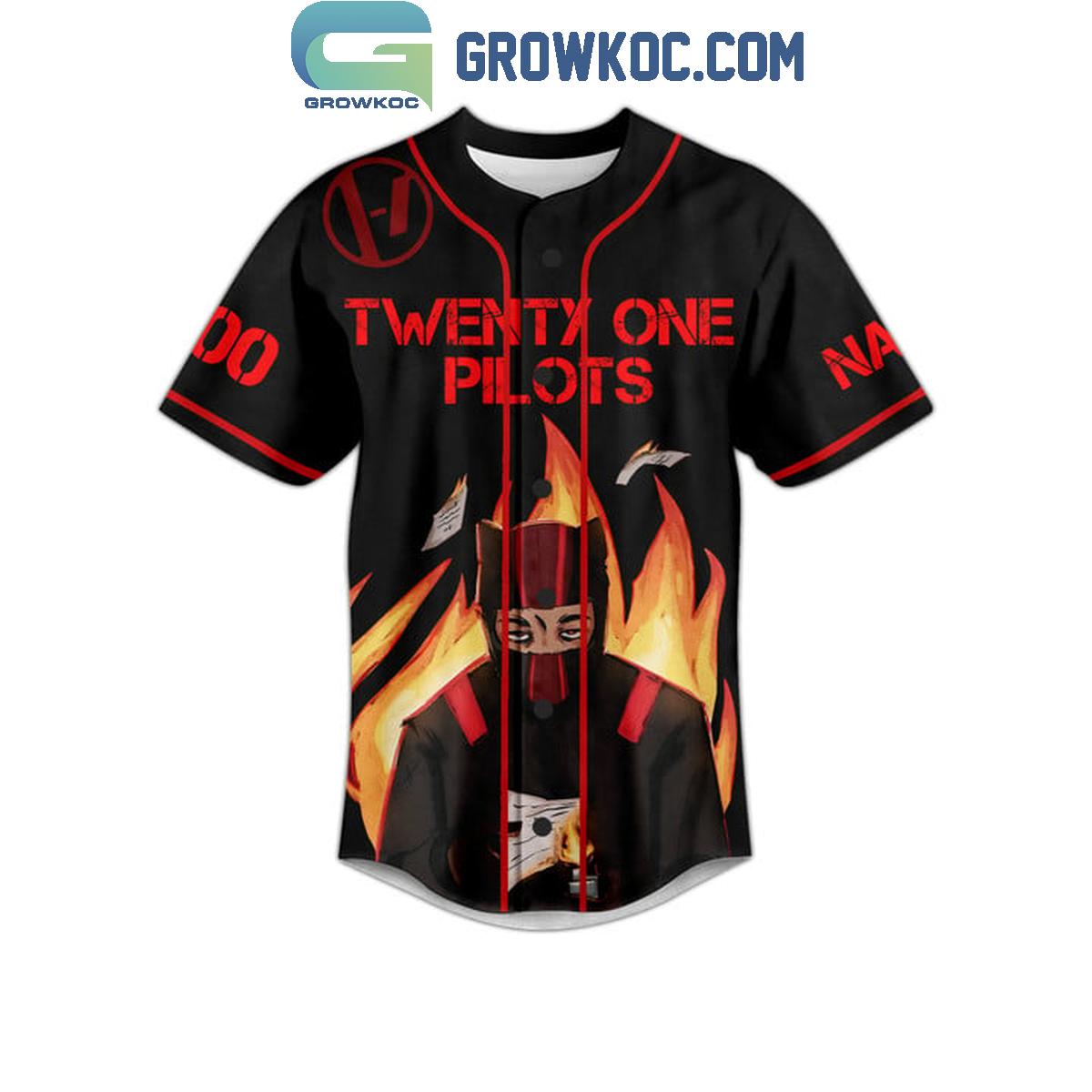 Twenty One Pilots Don’t Hesitate To Maybe Overcompensate Personalized Baseball Jersey