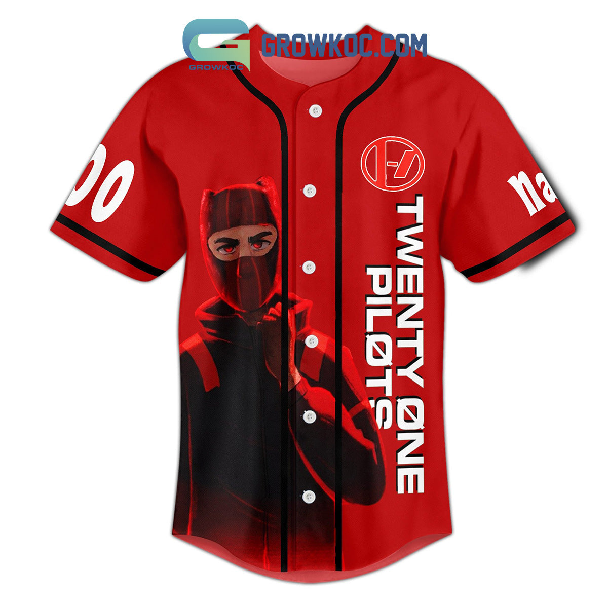 Twenty One Pilots I Am Clancy Personalized Baseball Jersey