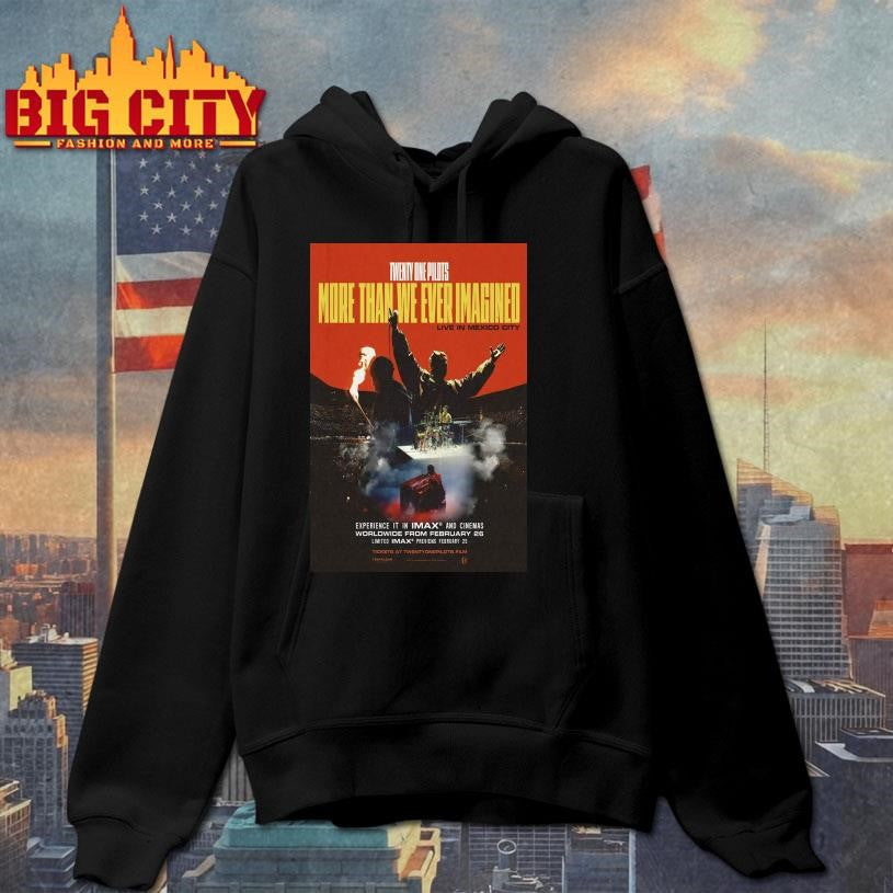 Twenty One Pilots Live 2026 Mexico Poster shirt