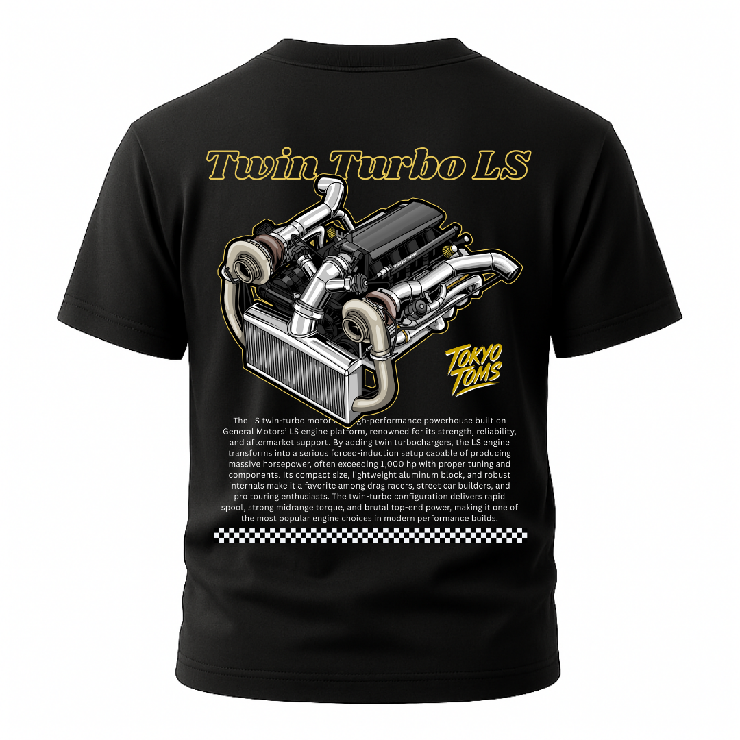 LS Twin Turbo Engine - Unisex T-Shirt Hoodie, Sweatshirt | WearSparks.com