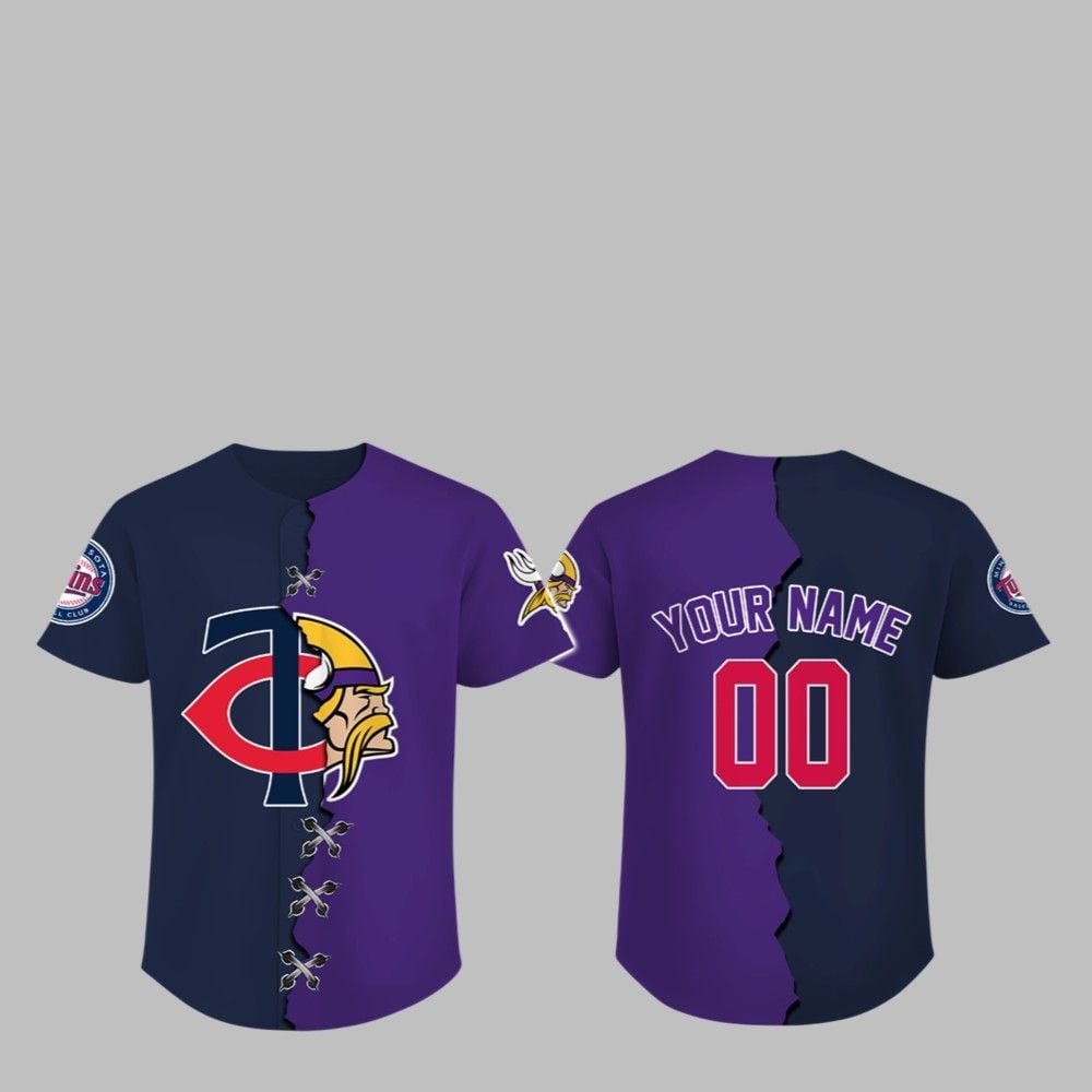 Twins x Vikings Jersey 2025 - Grishko.com T-Shirts, Hoodie, Sweatshirt | WearSparks.com (Image 1)