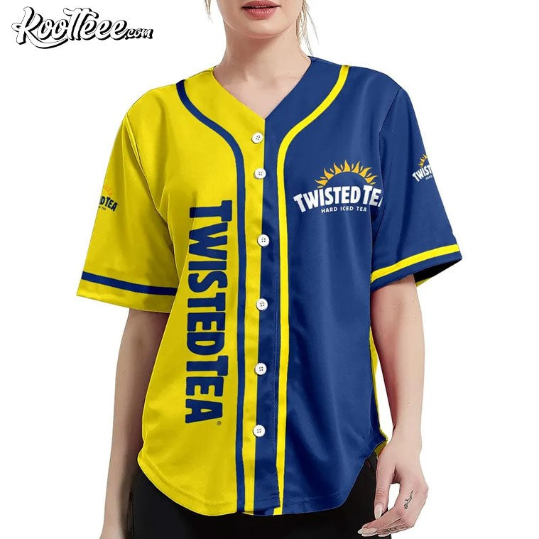 Twisted Tea Personalized Baseball Jersey