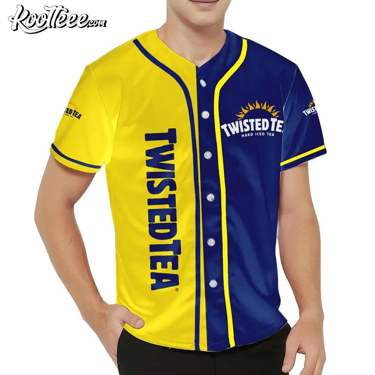 Twisted Tea Personalized Baseball Jersey