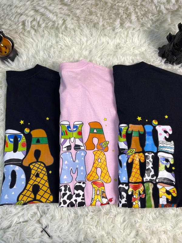 Two Sided Mom Dad Auntie T Shirt, Retro Mom Dad Auntie Life T-shirt, Mother's Day Gift For Mother And Aunt, Father's Day...