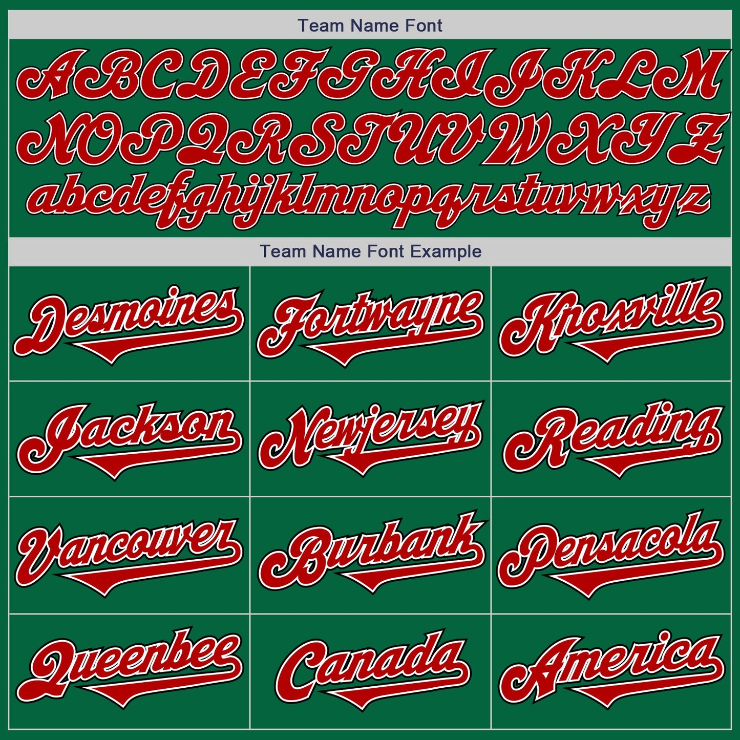 Custom Kelly Green Red-Black Authentic Two Tone Baseball Jersey