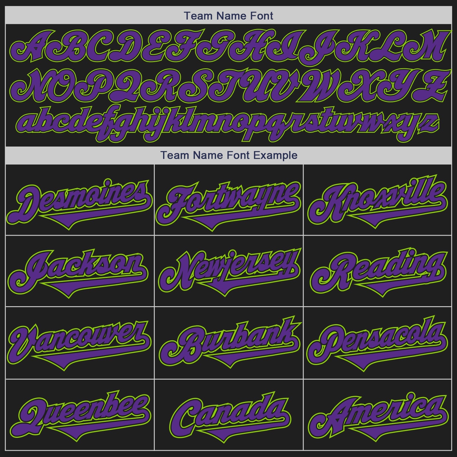 Custom Black Purple-Neon Green Authentic Two Tone Baseball Jersey