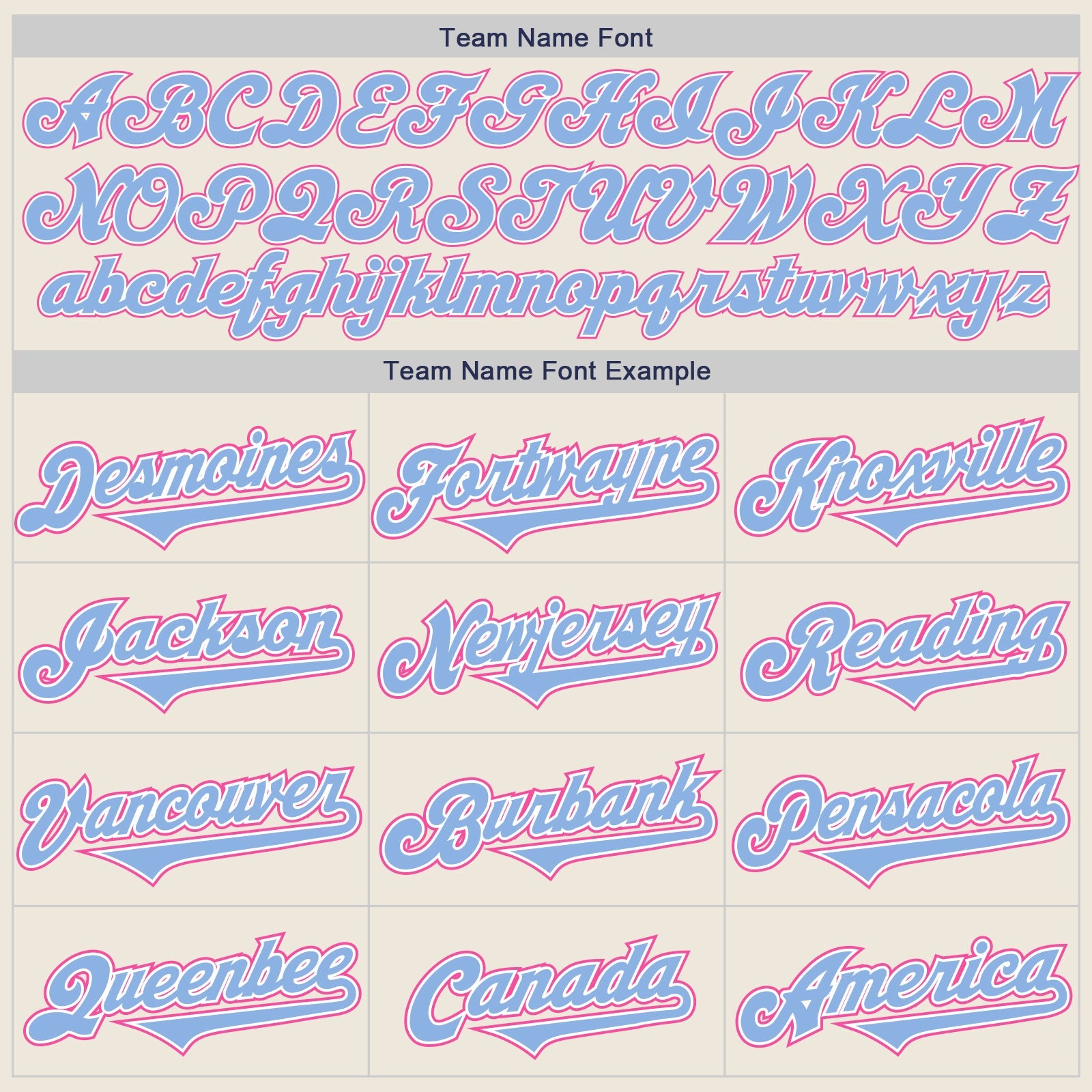 Custom Cream Light Blue White-Pink Authentic Two Tone Baseball Jersey