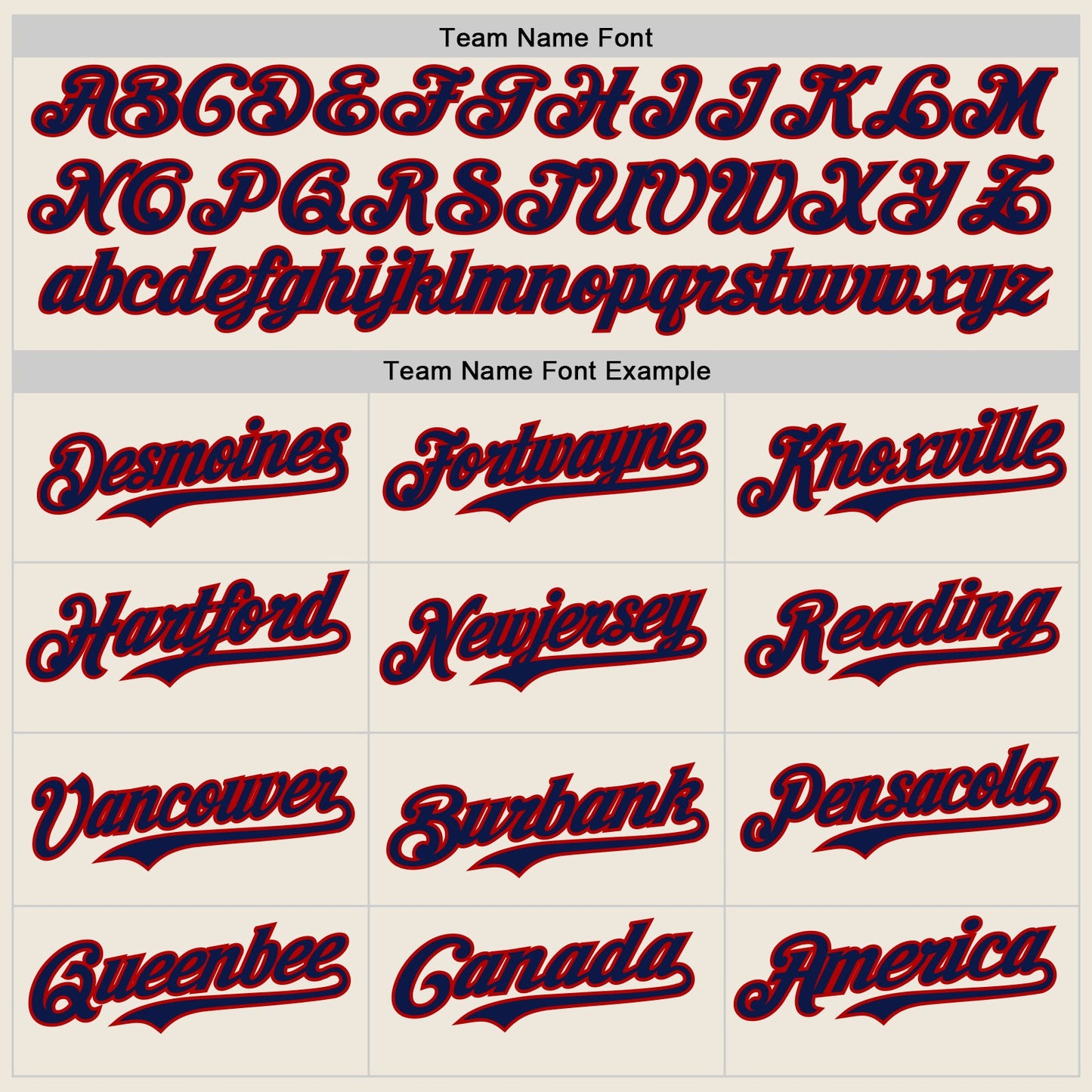 Custom Cream Navy Pinstripe Red Authentic Two Tone Baseball Jersey