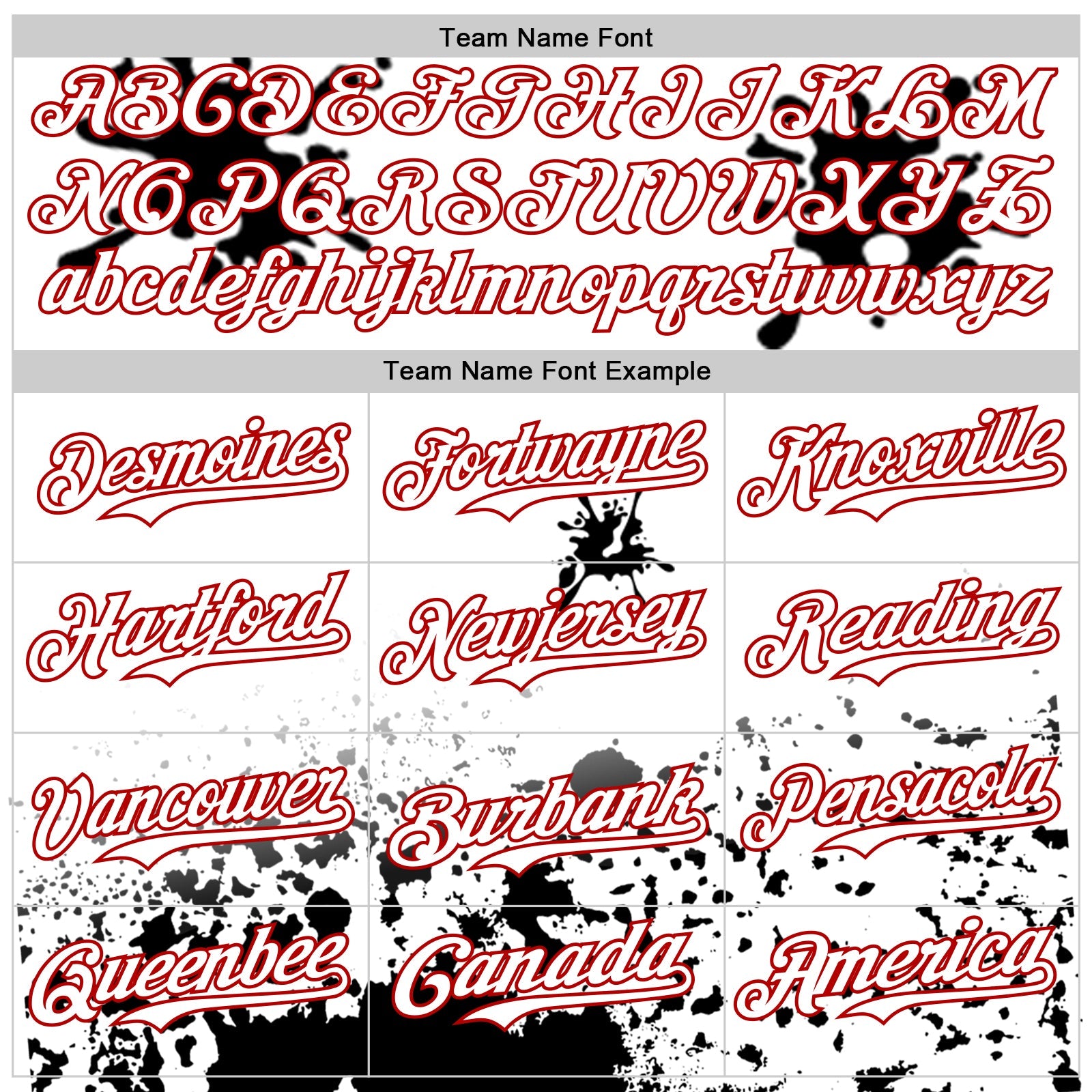 Custom White Red-Black Splatter Camo Two Tone Authentic Baseball Jersey
