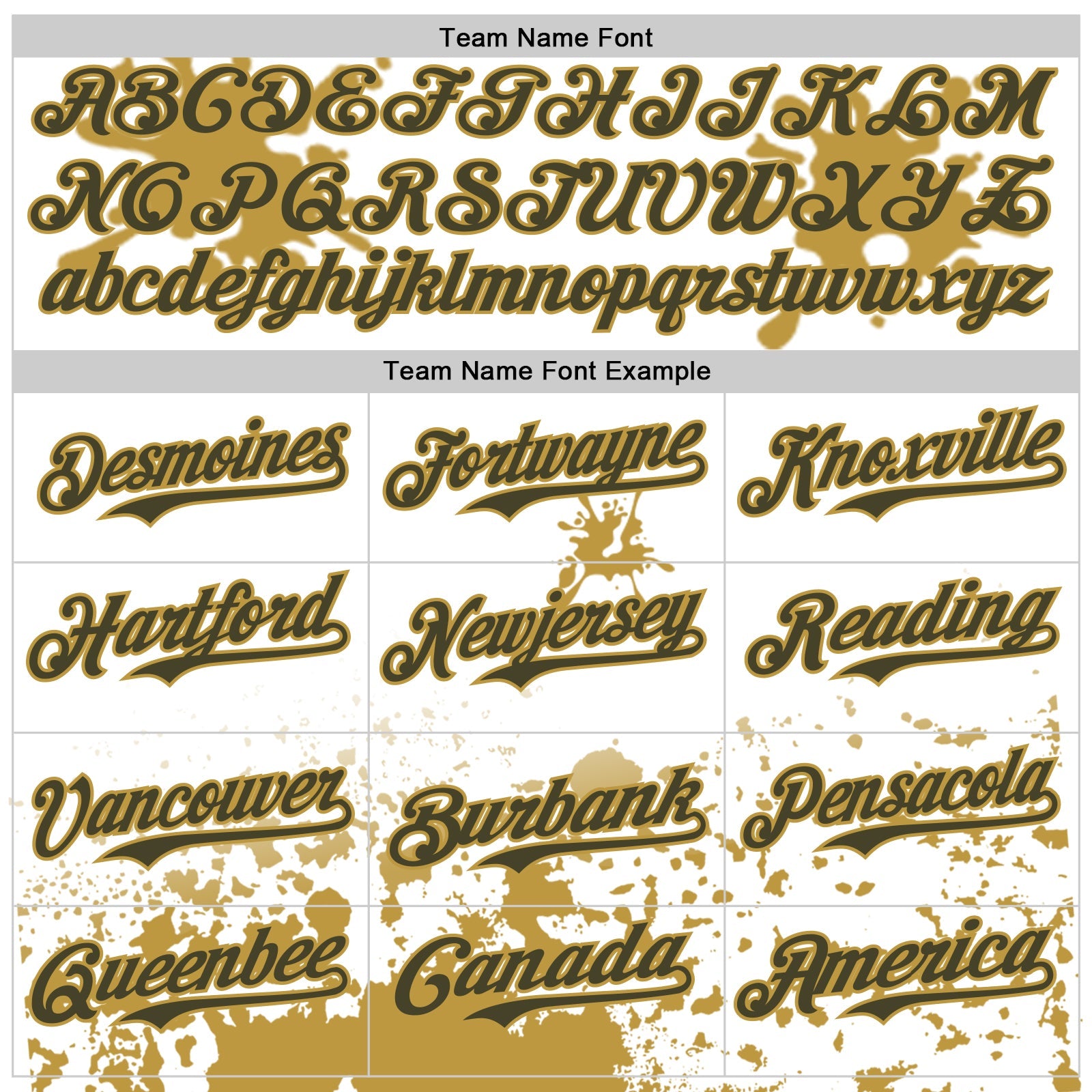 Custom White Olive-Old Gold Splatter Camo Two Tone Authentic Baseball Jersey
