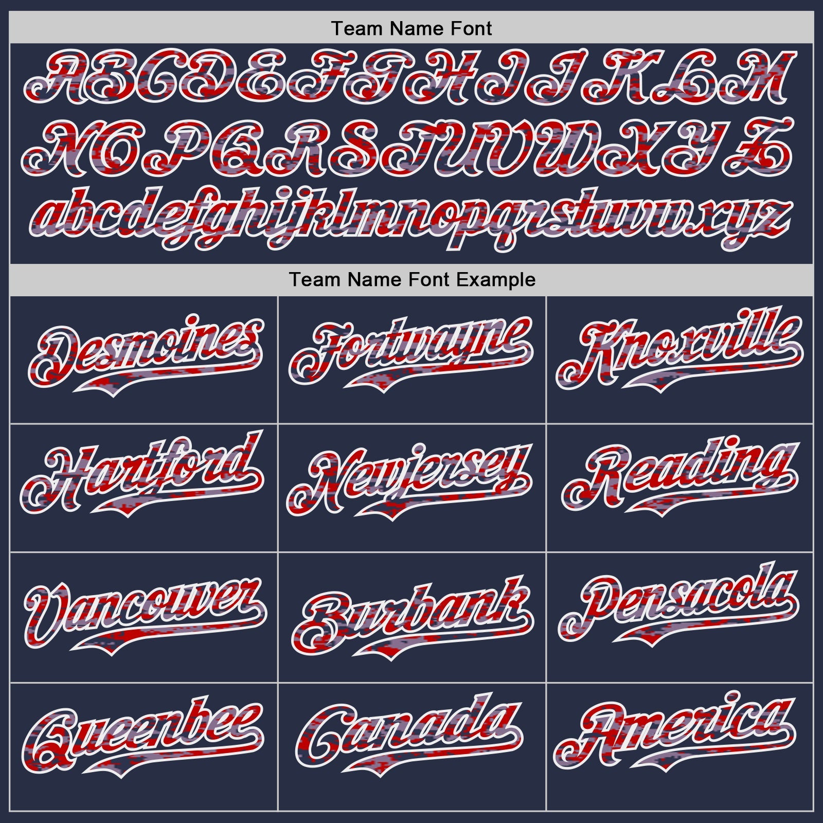 Custom Navy Camo Red-White Authentic Two Tone Baseball Jersey