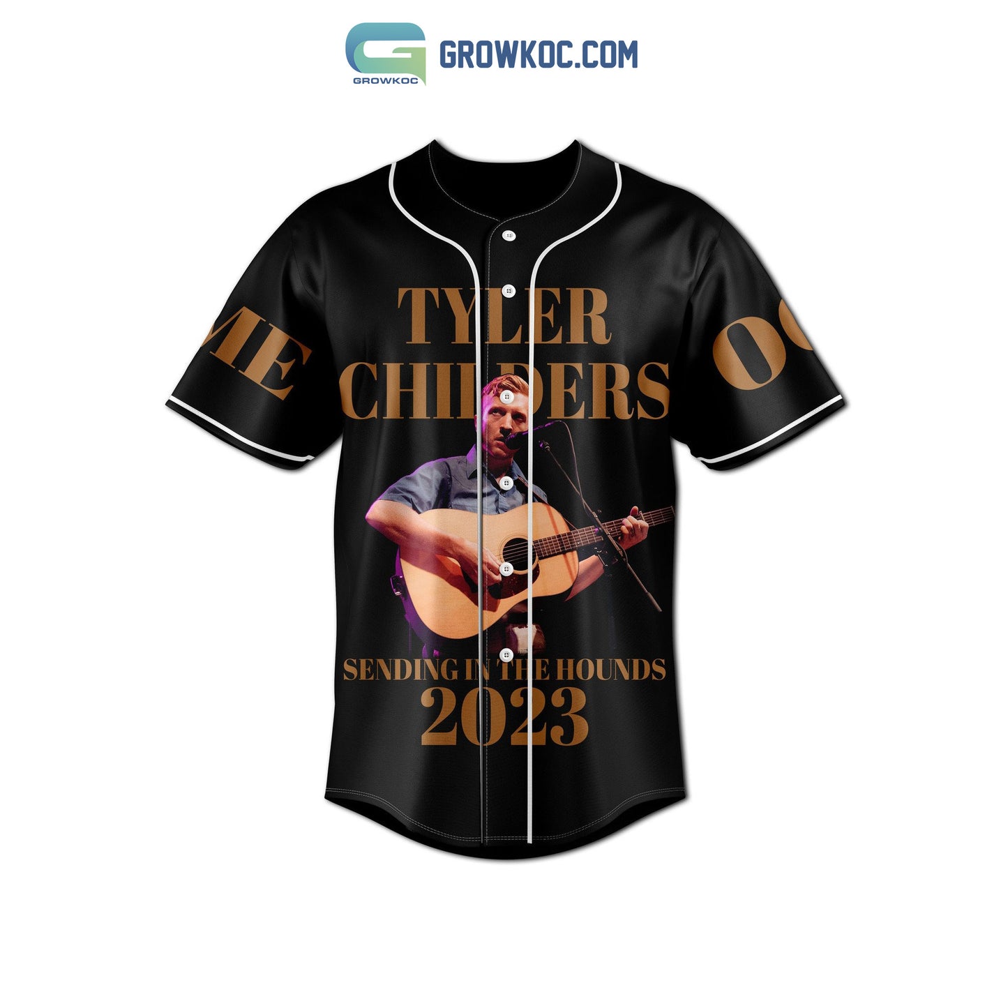 Tyler Childers Sending In The Hounds Tour 2023 Personalized Baseball Jersey