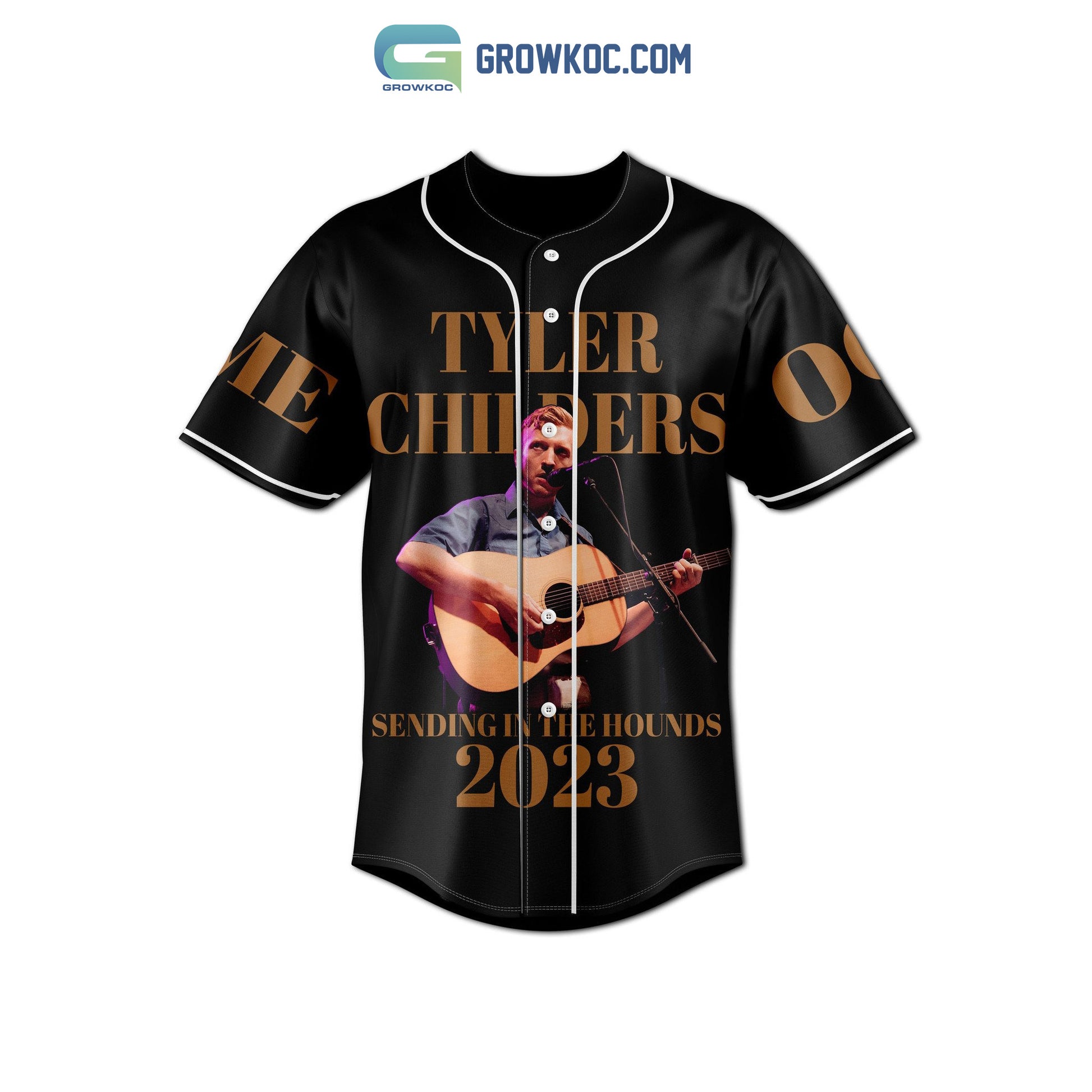Tyler Childers Sending In The Hounds Tour 2023 Personalized Baseball Jersey