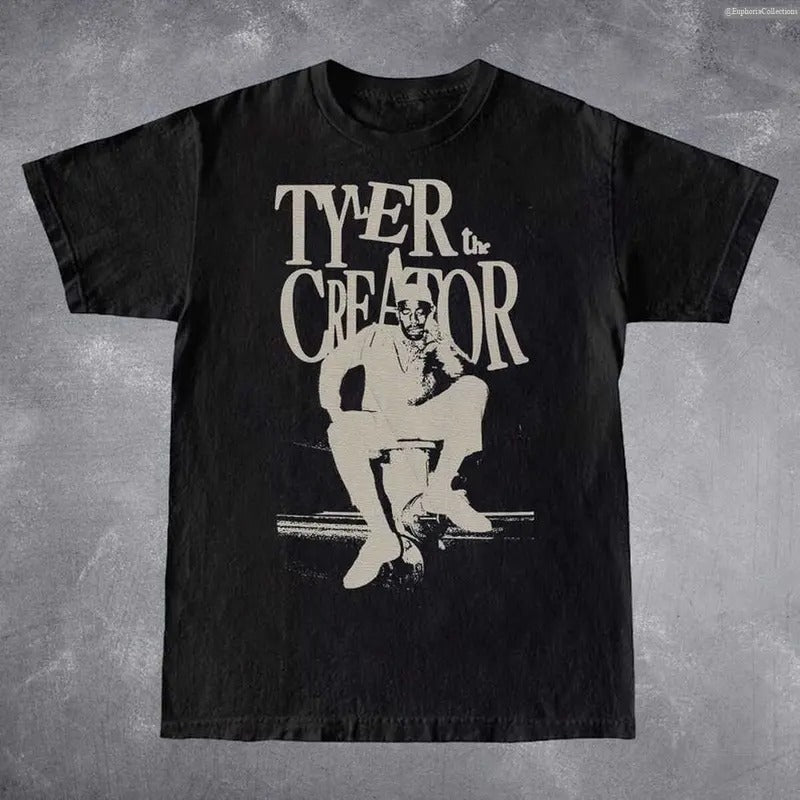 #Tyler The Creator Chromakopia Tee, Vintage Graphic Hip Hop, Rapper Fan Gift Vintage Unisex Shirt, Hip Hop 90s Shirt,...