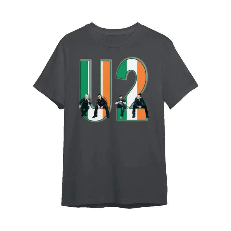 U2 t shirt - U2 with Irish Flag, cuteshirts, cute shirts Hoodie, Sweatshirt | WearSparks.com