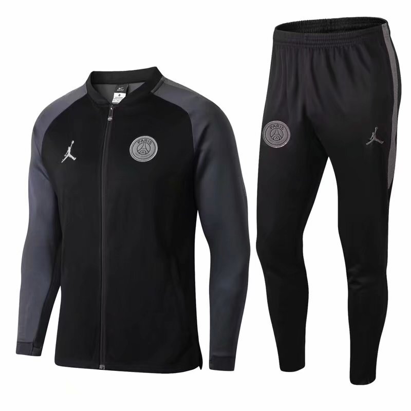 UEFA GREY SLEEVE LONG ZIP TRAINING SUIT