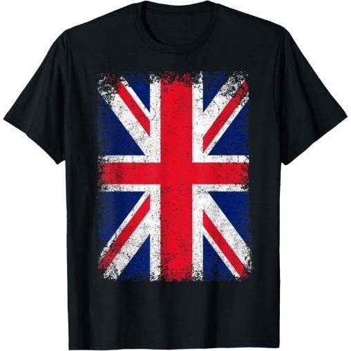 UNION JACK FLAG UNITED KINGDOM GREAT BRITAIN ENGLAND T-Shirt Made in USA Hoodie, Sweatshirt | WearSparks.com