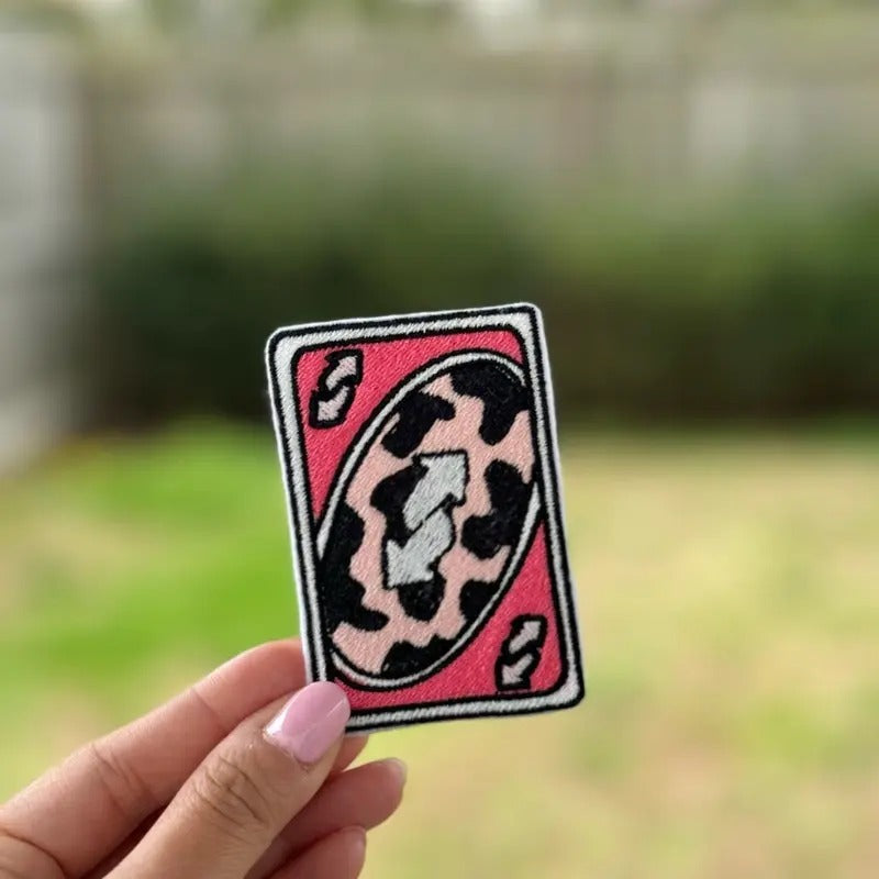 UNO Card Embroidered Iron On Patch T-Shirts, Hoodie, Sweatshirt | WearSparks.com