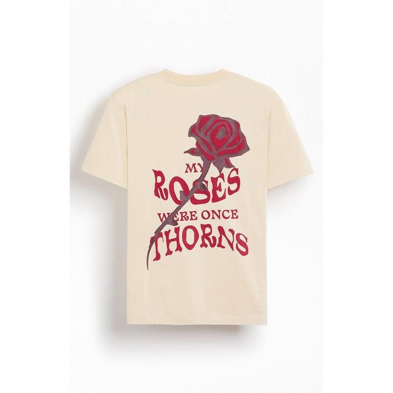 UPRISERS Men's Roses Were Once Thorns T-Shirt - Multicolor Hoodie, Sweatshirt | WearSparks.com