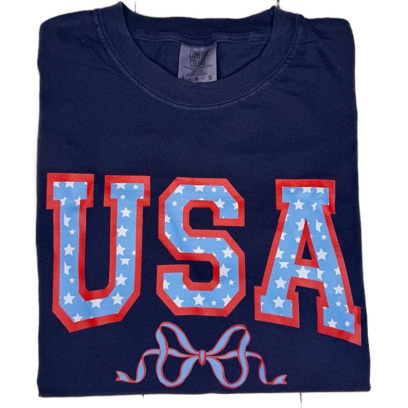 USA Bow Tee Hoodie, Sweatshirt | WearSparks.com