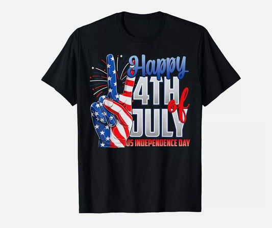 USA Happy 4th of July Independence Day Patriot Flag America T-Shirt Hoodie, Sweatshirt | WearSparks.com