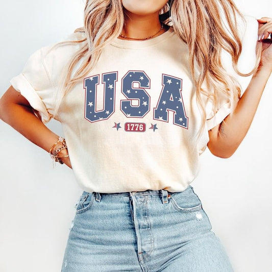 USA Shirt, America , Fourth of July Shirt, 4th of July Tee, Patriotic Sweatshirt, Red White and Blue, USA Hoodie