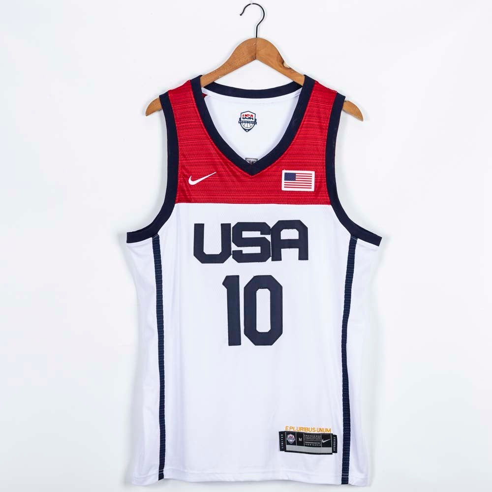 USA 2021 Summer Olympics 10 Jayson Tatum 2021 Olympics Edition Style 3