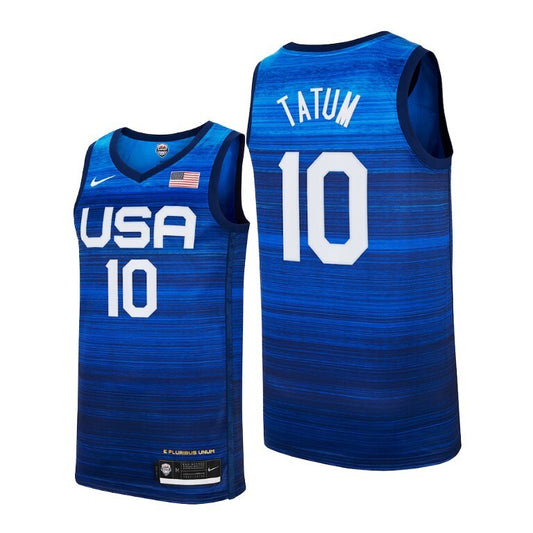 USA 2021 Summer Olympics 10 Jayson Tatum 2021 Olympics Edition Style 4