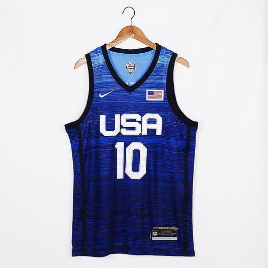 USA 2021 Summer Olympics 10 Jayson Tatum 2021 Olympics Edition Style 5